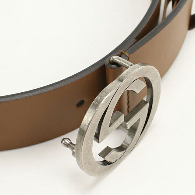 中古 グッチ ベルト メンズ ブランド GUCCI インターロッキングG