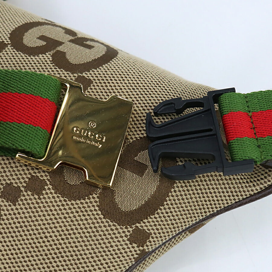 中古 グッチ ボディバッグ メンズ ブランド GUCCI ジャンボGG ベルト