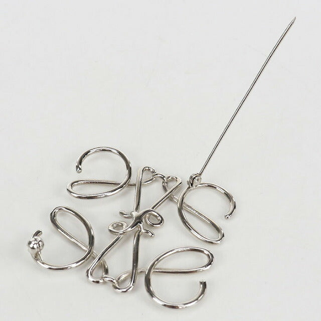 中古 ロエベ ブローチ レディース ブランド LOEWE アナグラム 111.25