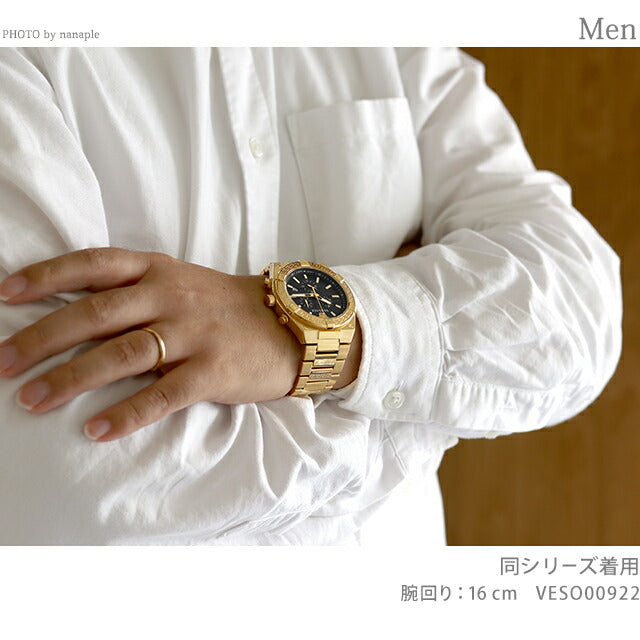 ヴェルサーチ スポーティー グレカ クオーツ 腕時計 ブランド メンズ