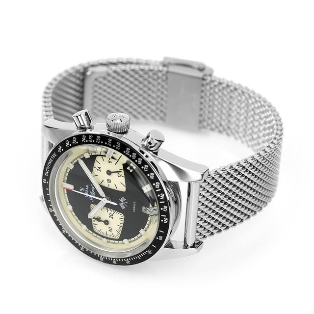 イエマ ラリーグラフ リバースパンダ クオーツ 腕時計 ブランド メンズ