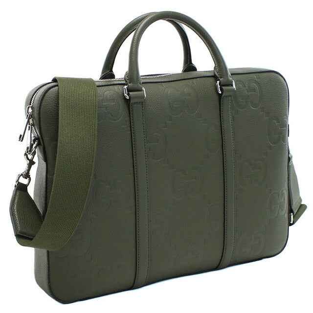 グッチ ブリーフケース メンズ ブランド GUCCI イタリア 658573 カーキ