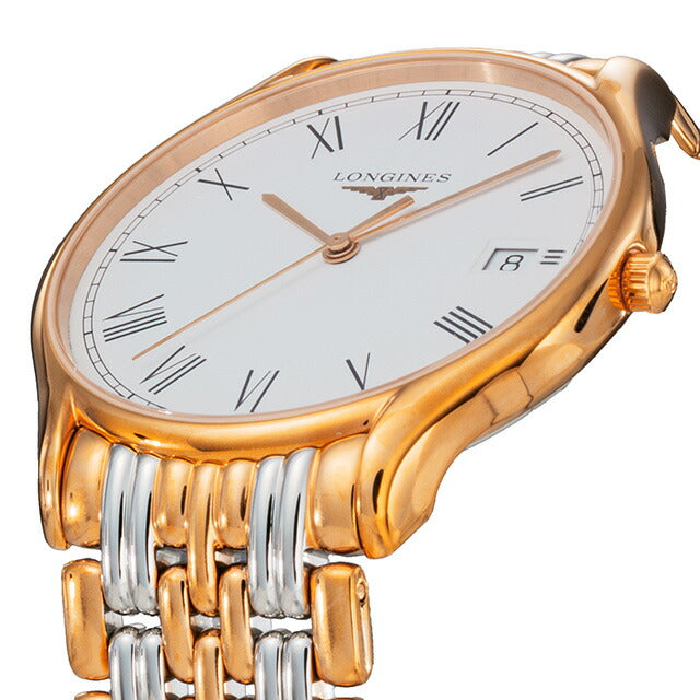 ロンジン リール クォーツ 電池式 腕時計 ブランド メンズ LONGINES L4