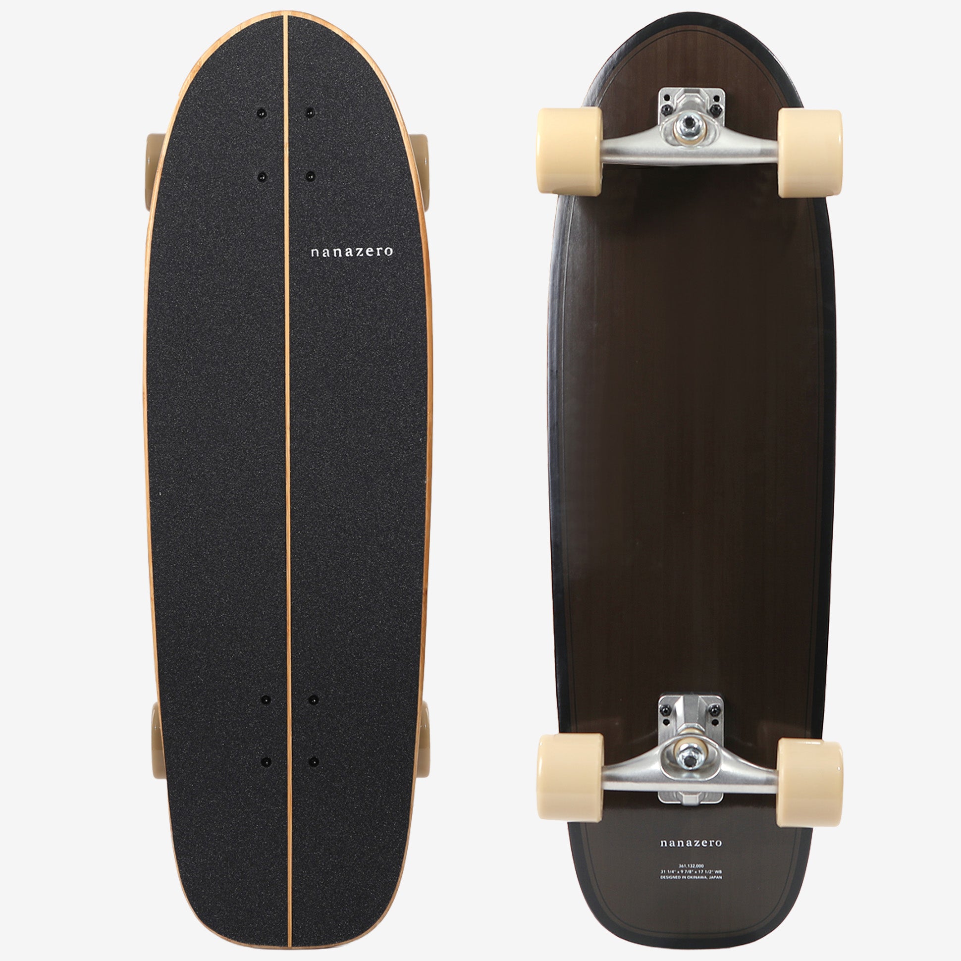 nanazero公式】Bamboo サーフスケート 31 1/4