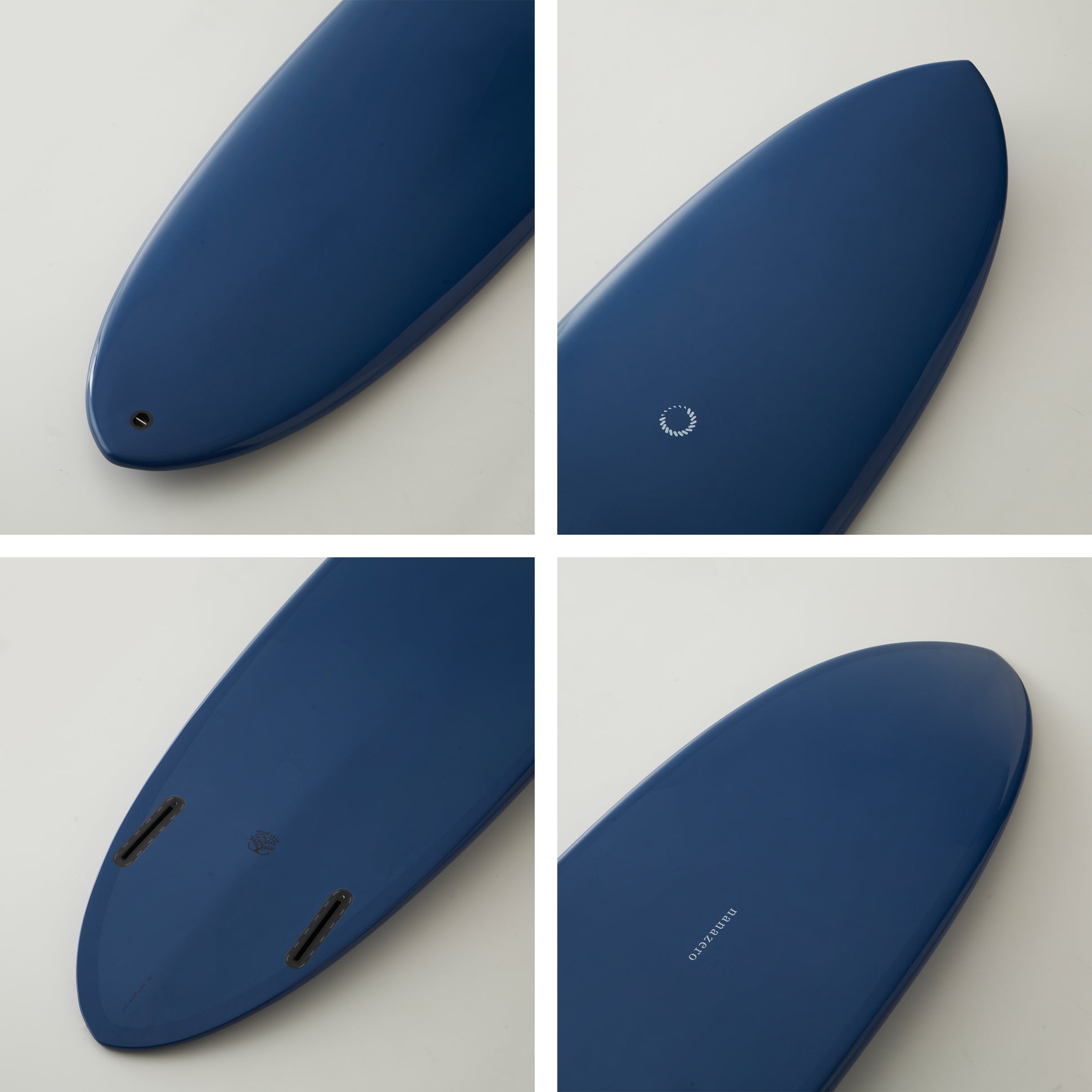 nanazero公式】WOOD SKIN サーフボード ミッドレングス MID04 ツイン