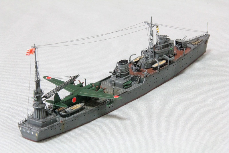 1/700 飛行艇母艦 秋津洲 ピットロード PIT-ROAD SEAPLANE TENDER