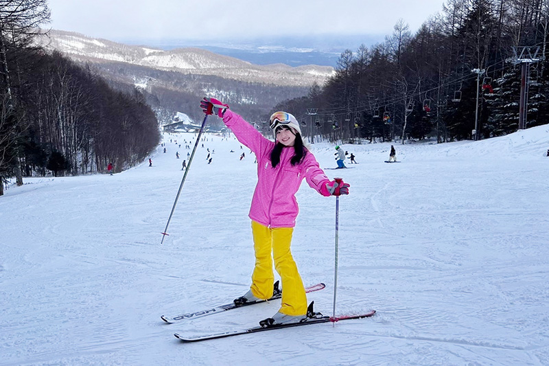 スノレポ2023＃8】パウダースノーが体感できる標高1,830mの白樺林に