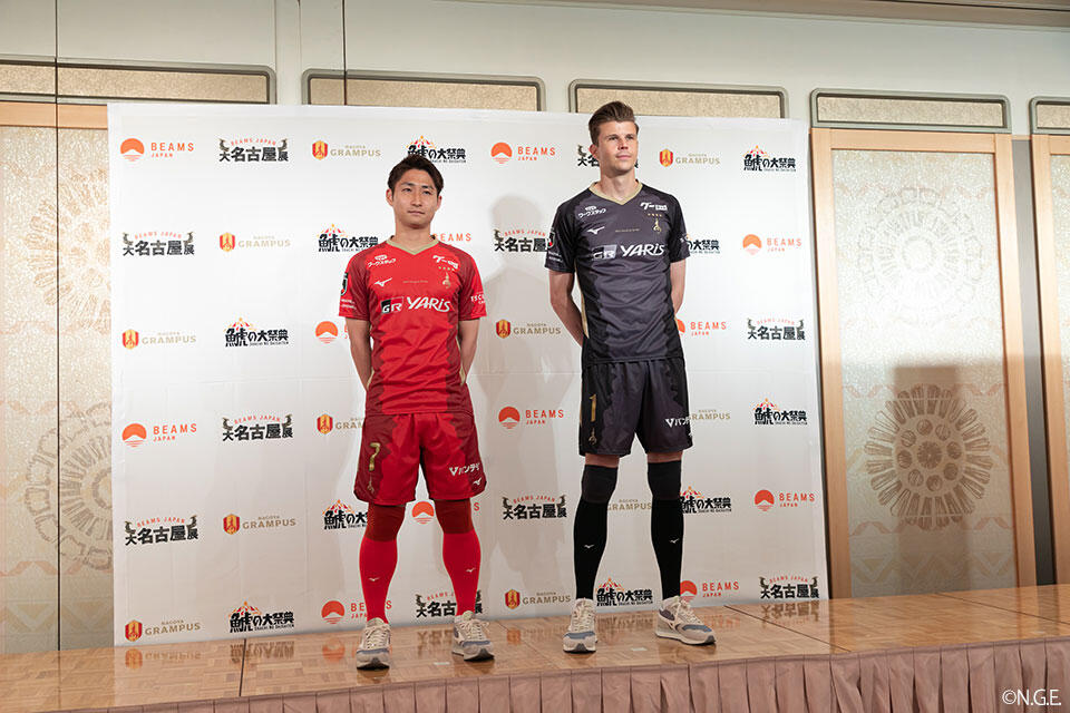 鯱の大祭典」「大名古屋展2024」合同記者発表会 和泉竜司選手とランゲ