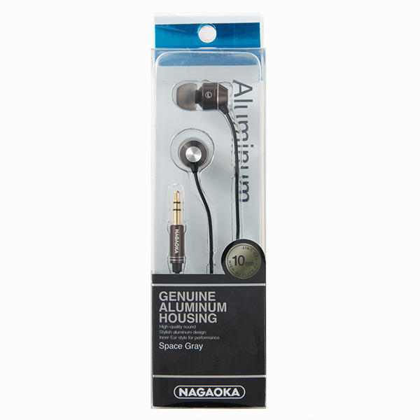 P-608・アルミニウムハウジングイヤホン｜株式会社ナガオカ｜ NAGAOKA