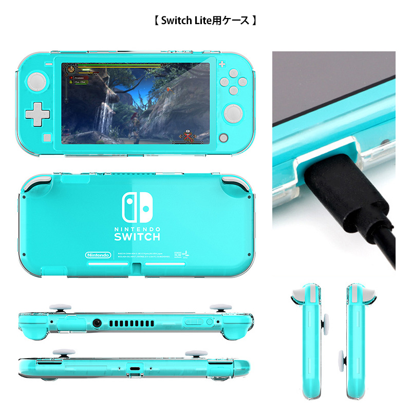 Nintendo Switch Lite 青色 本体 充電器 ケース付き - Nintendo Switch