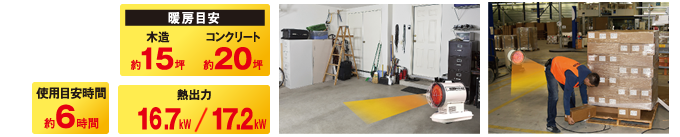 株式会社ナカトミ ｜ 赤外線ヒーター KH-65