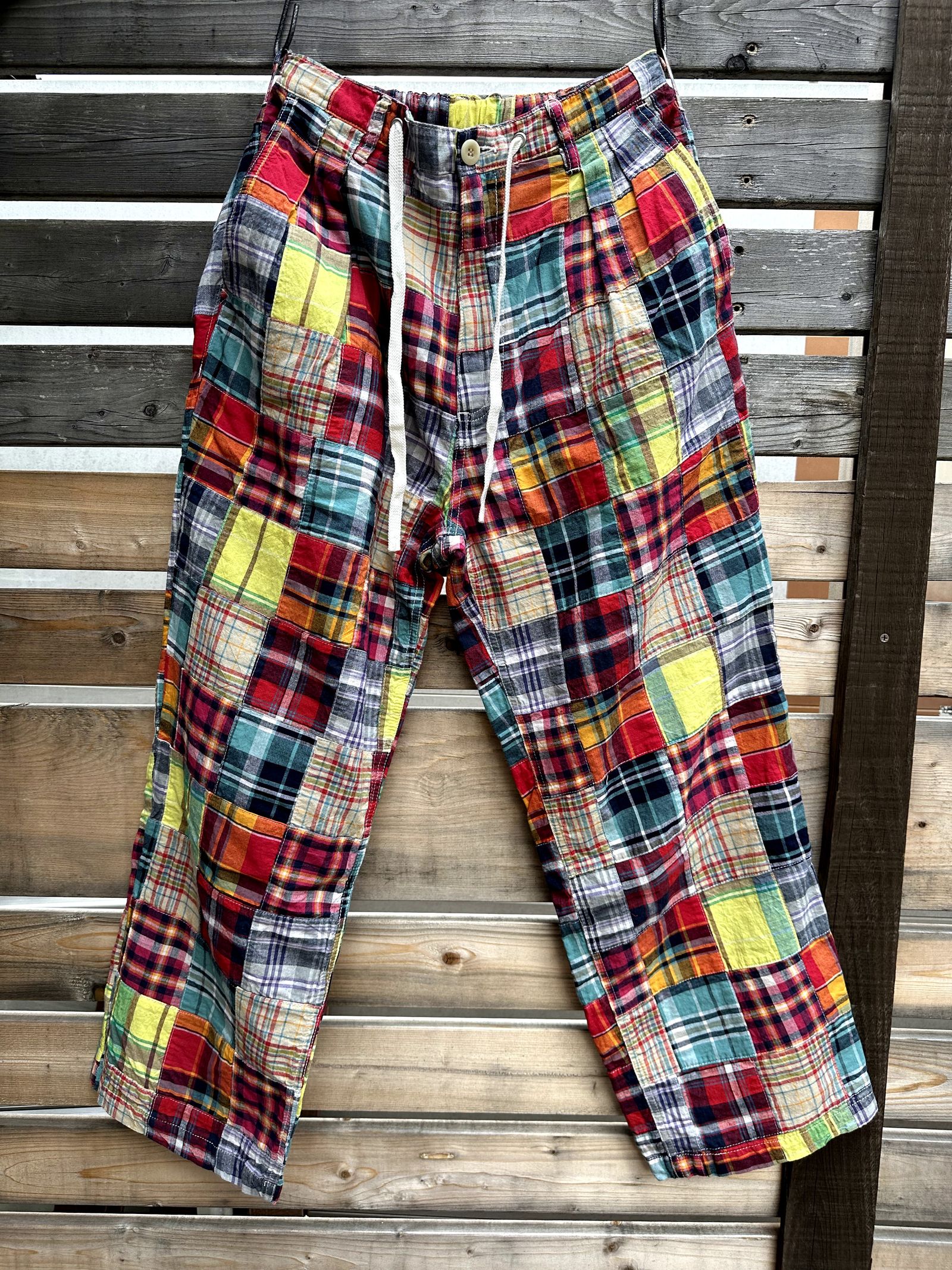 Nasngwam. - ナスングワム / Jack Tuck Pants / Check / マドラス