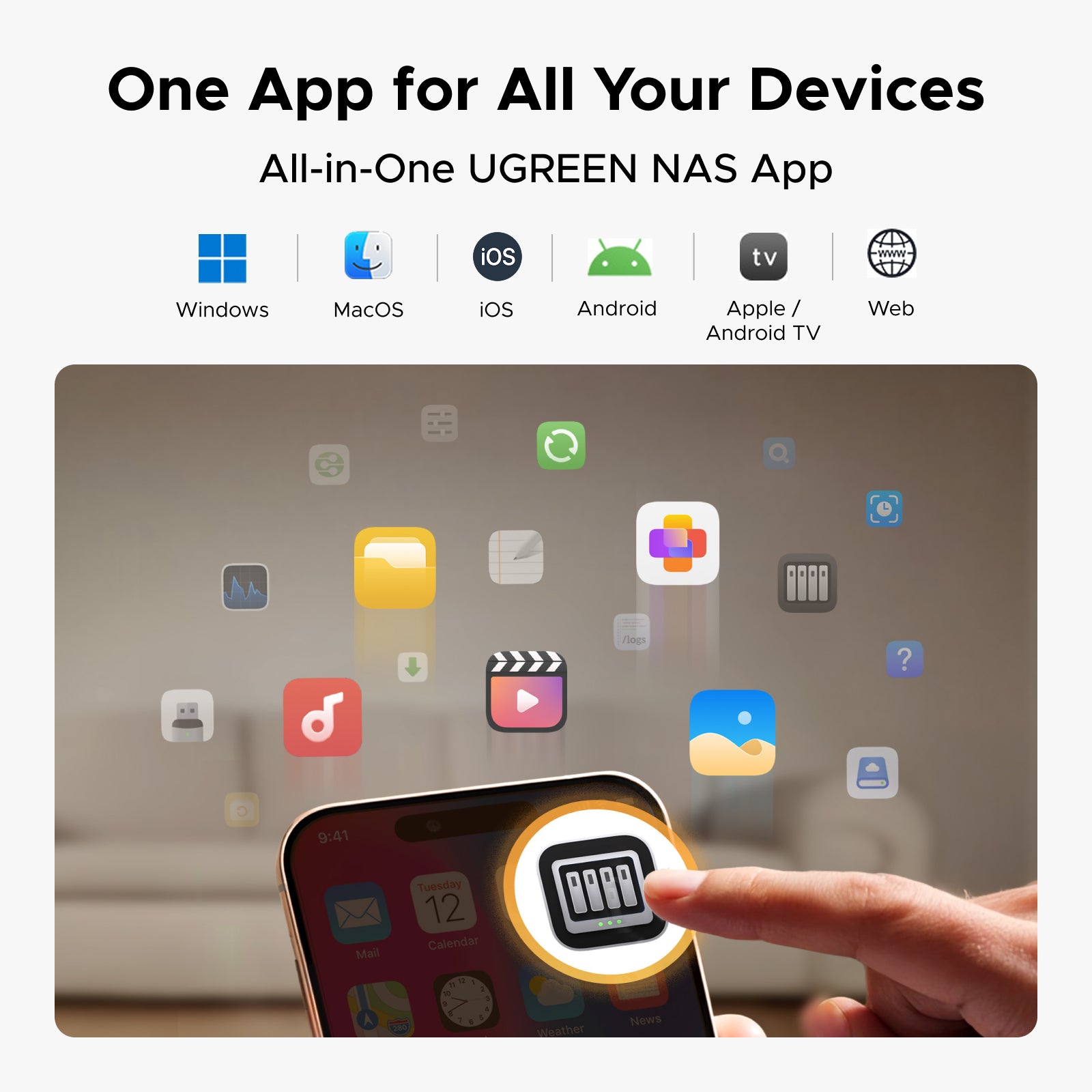 2Bay Home NAS Server | 60TB ETSI-Certified Private cloud Storage