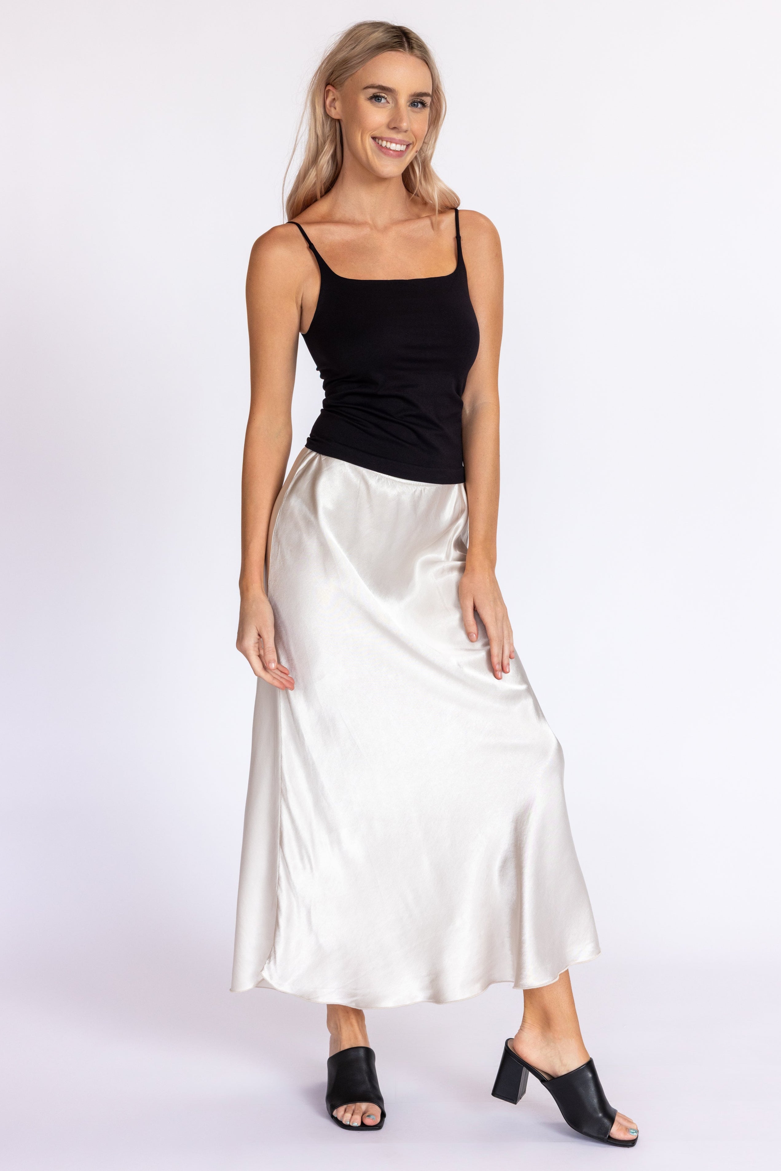 Silky Skirt – Nati Boutique