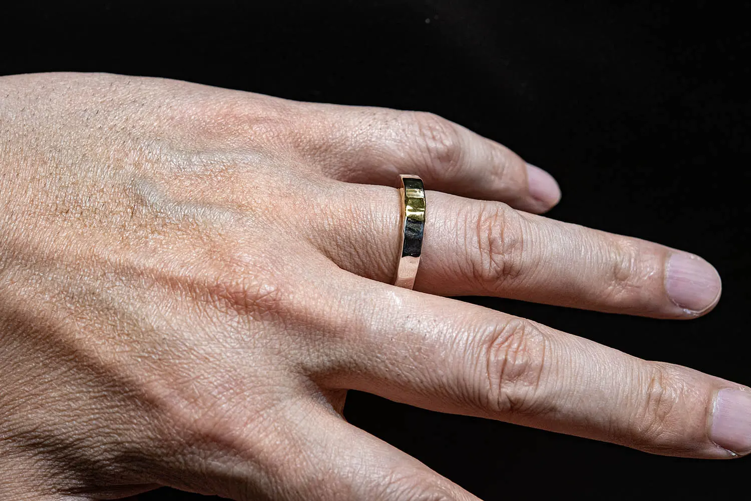 MOTO RT-05 月と太陽 リング (K24＆999SV) 指輪