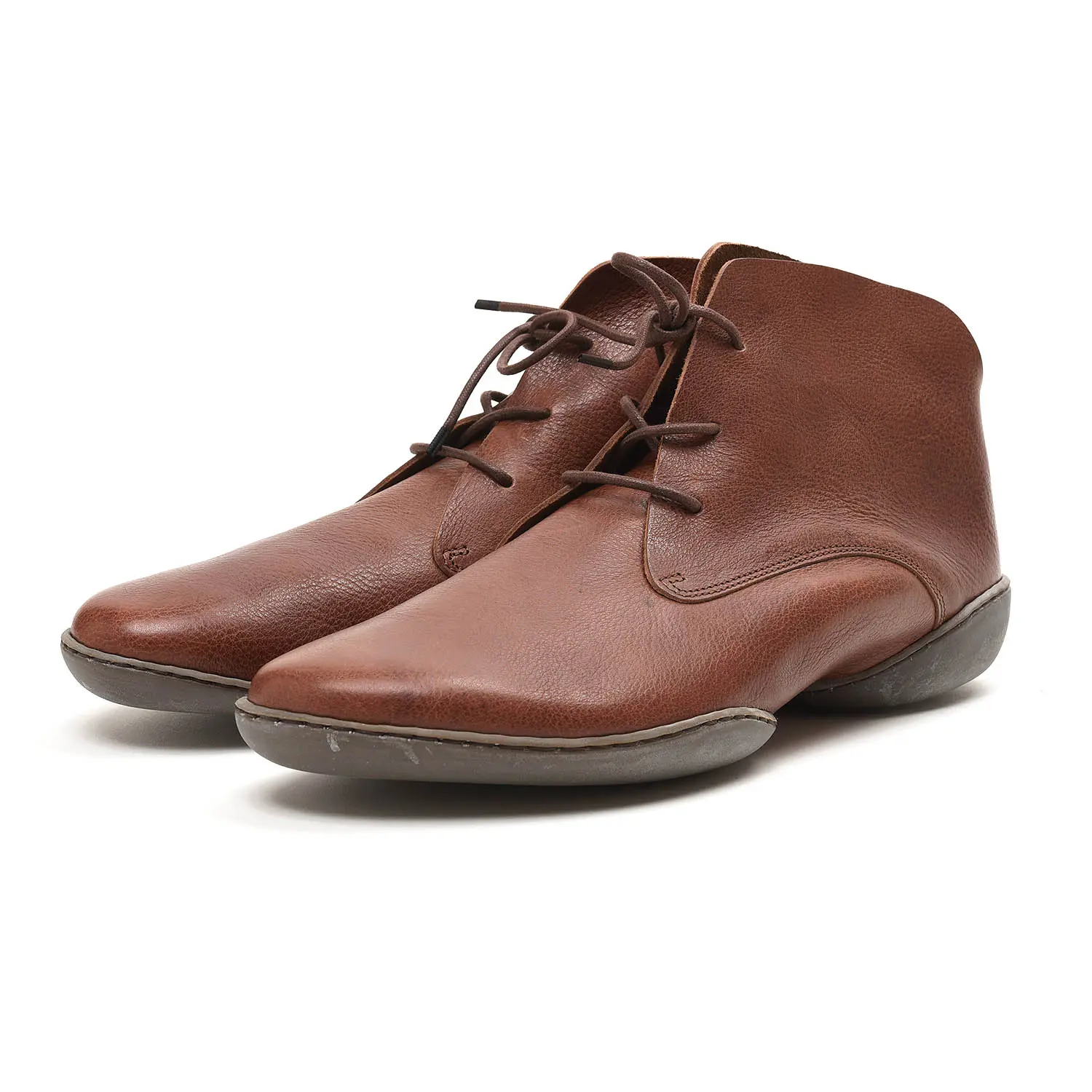 シンプルなチャッカブーツ】トリッペン TIN-WAW ブラウン