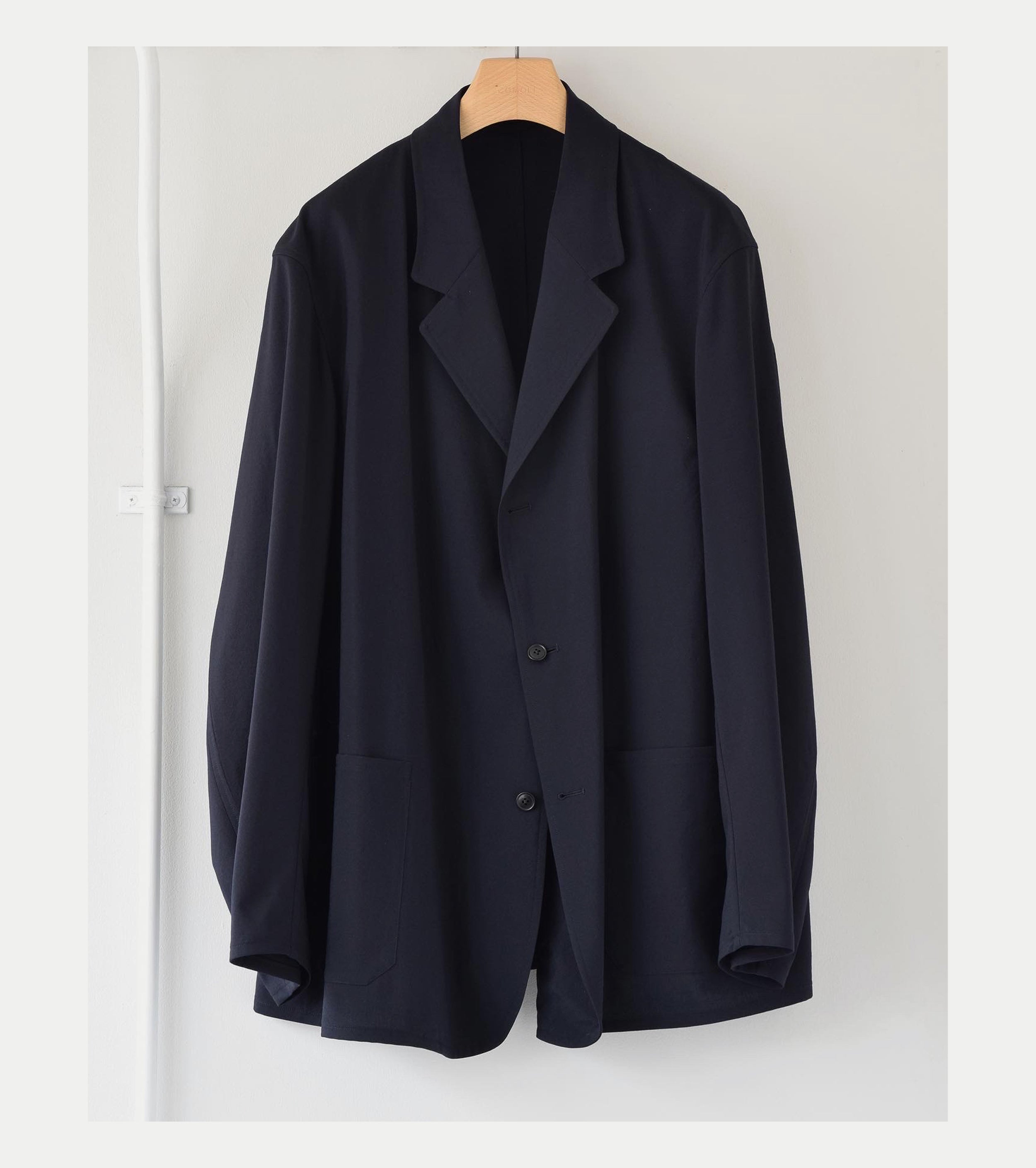 COMOLI ウール ジャケット, Navy – Navyblue