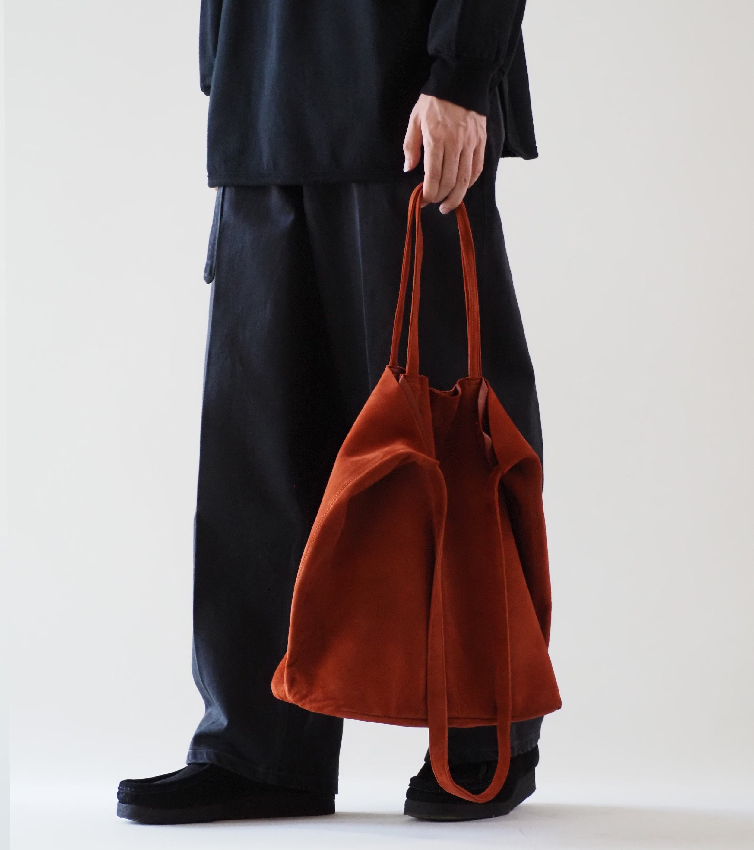 Morphee 3way Large tote , Teracotta – Navyblue