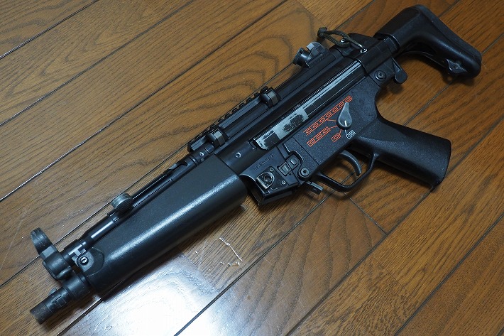 東京マルイ MP5】フレーム加工カスタムを行い分解・メンテナンス性が