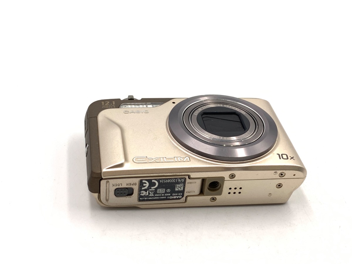中古：B(並品)】カシオ EXILIM EX-H10 ゴールド | 2445700041102