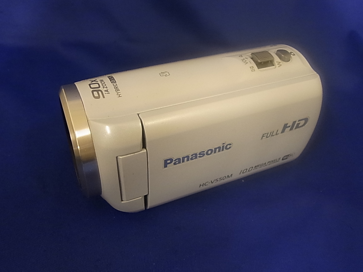 中古：B(並品)】パナソニック HC-V550M-W ホワイト | 2447020096008