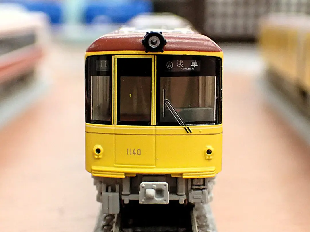 東京メトロ銀座線1000系くまモンラッピング6両セット 品番：6092 鉄道