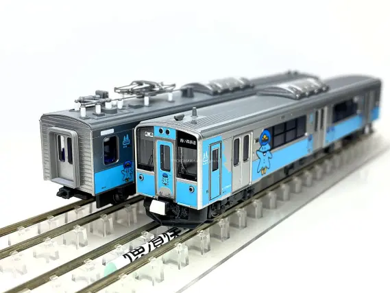 青い森鉄道 青い森701系 第8編成（旧ラッピング？）が入線しました