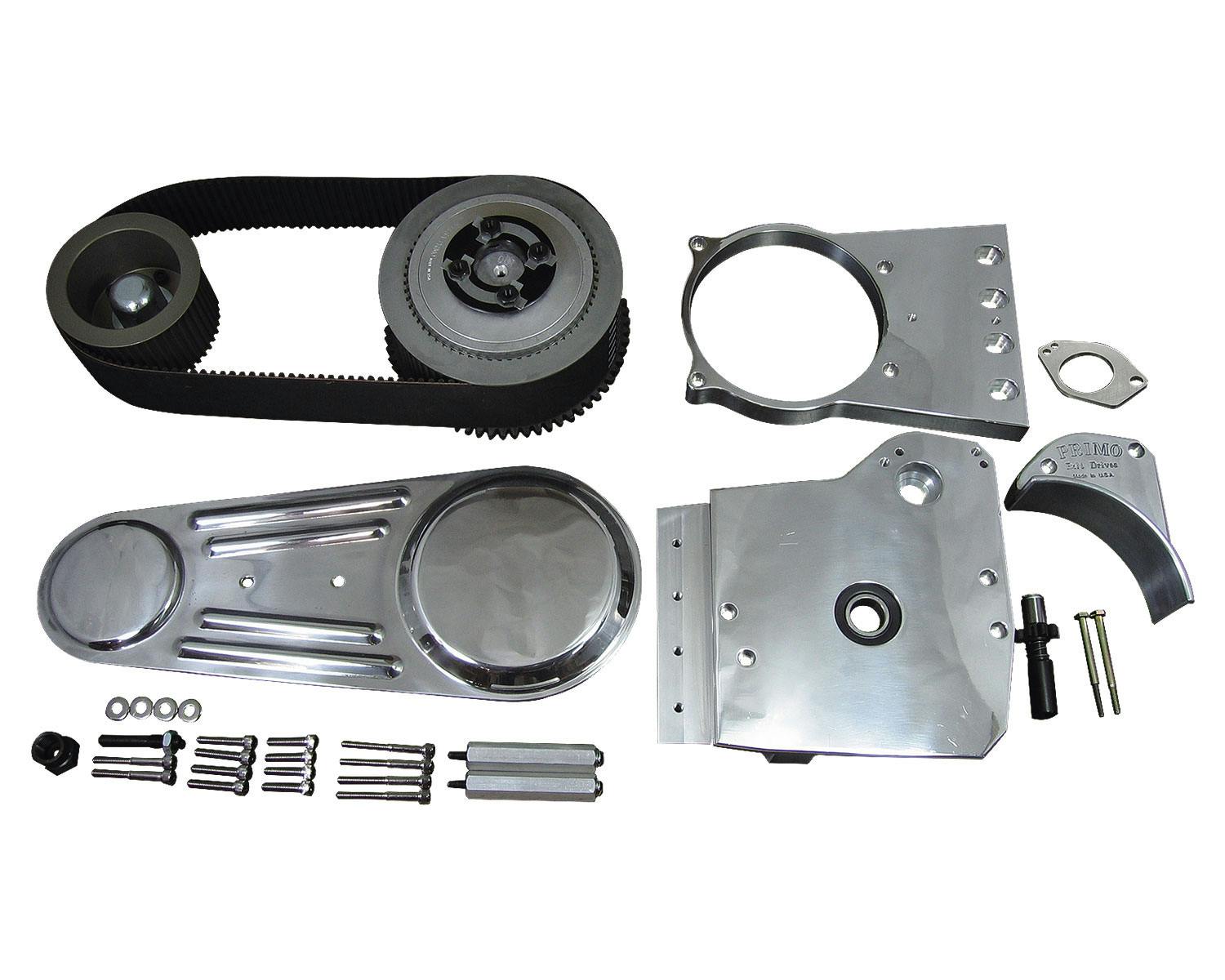 ショベル オープンプライマリー オープンベルト ☆ハーレーオープン