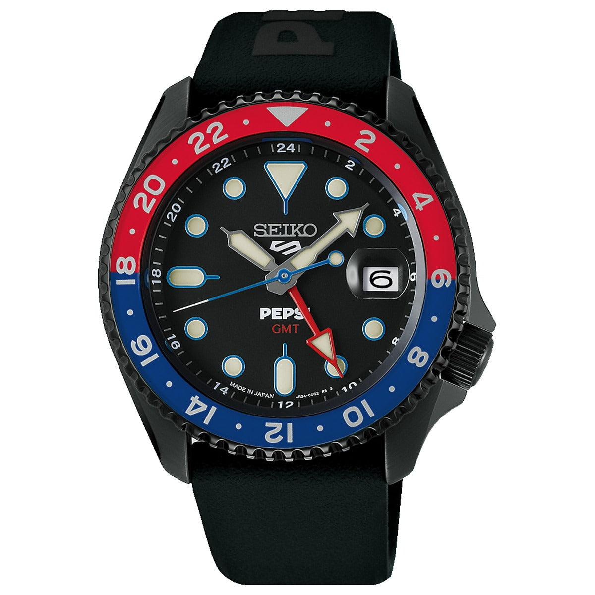 セイコー5 スポーツ SEIKO 5 SPORTS 自動巻き メカニカル ペプシ PEPSI
