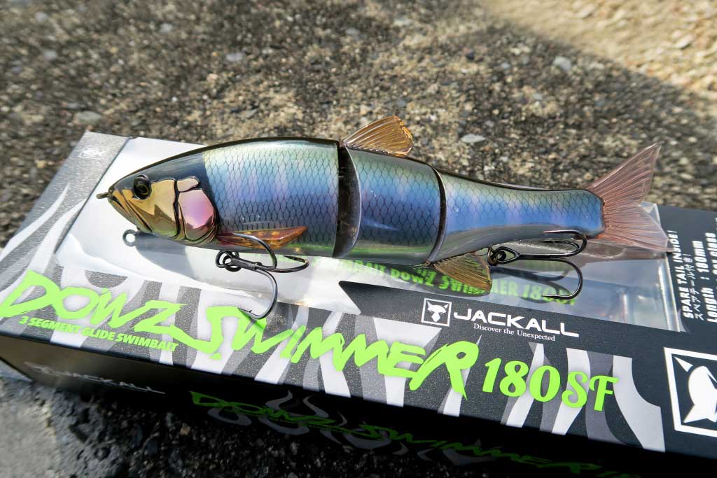 ジャッカル「ダウズスイマー180SF」インプレ！小さくなってもダウスイ