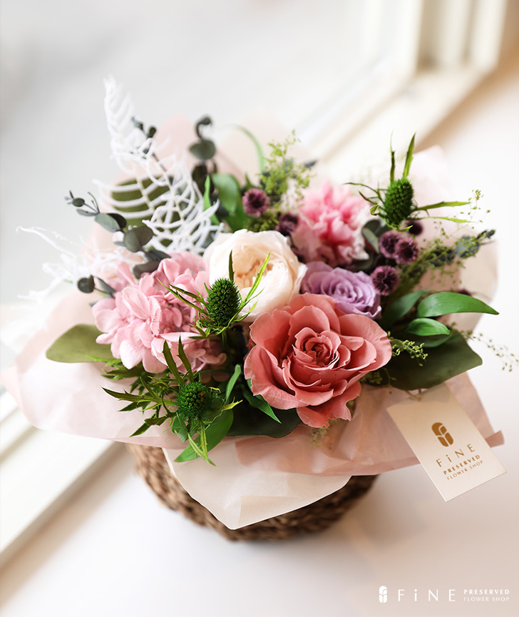 アンナ - プリザーブドフラワー 母の日 2025ローズ ギフト プレゼント