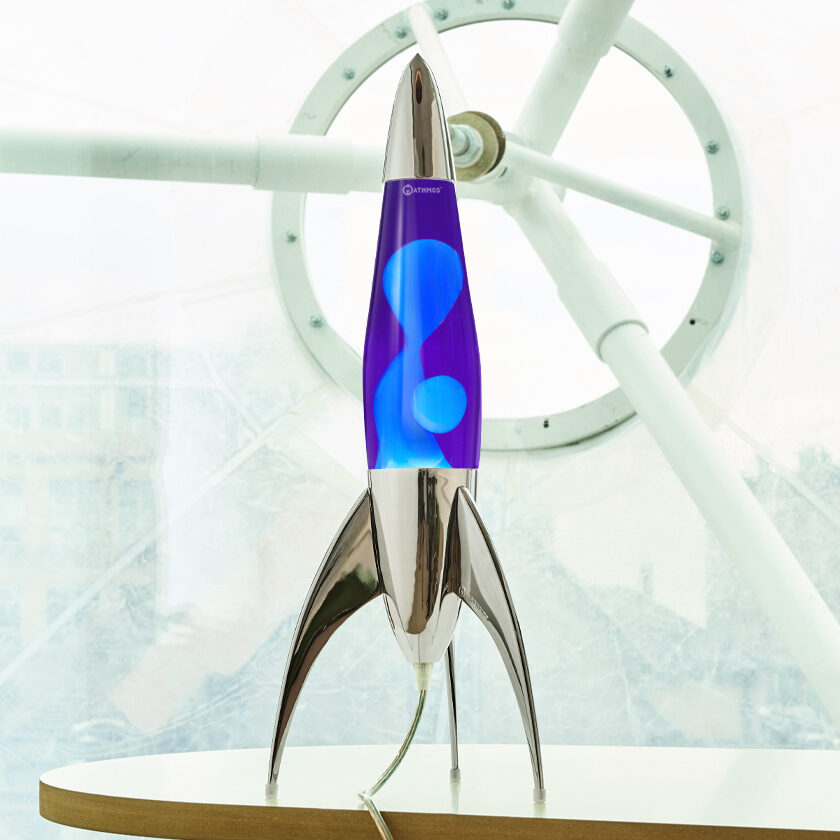 Blue Lava Lamps by Mathmos - Blue Light