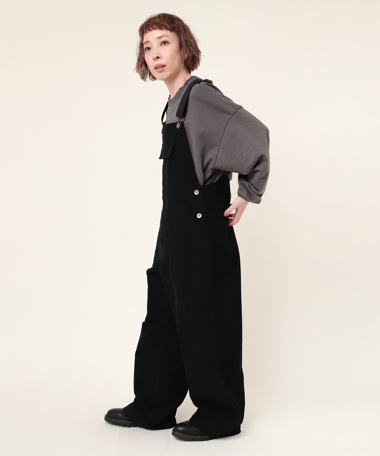 IENA キュプラギャザーネックオールインワン 2024 IENA キュプラ