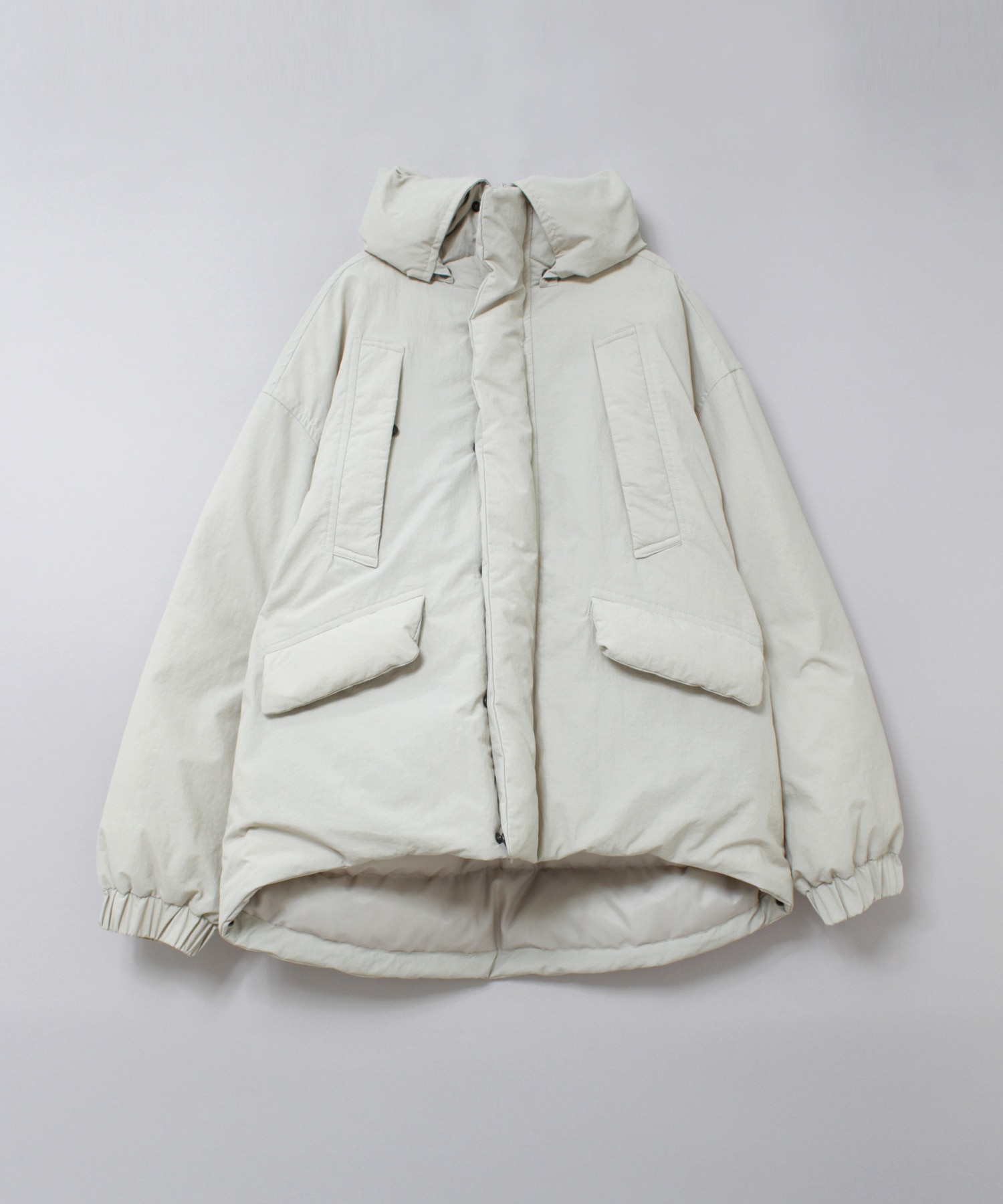 J2161 ミリタリーダウンジャケット(F きなりグレー): アウター - RNA