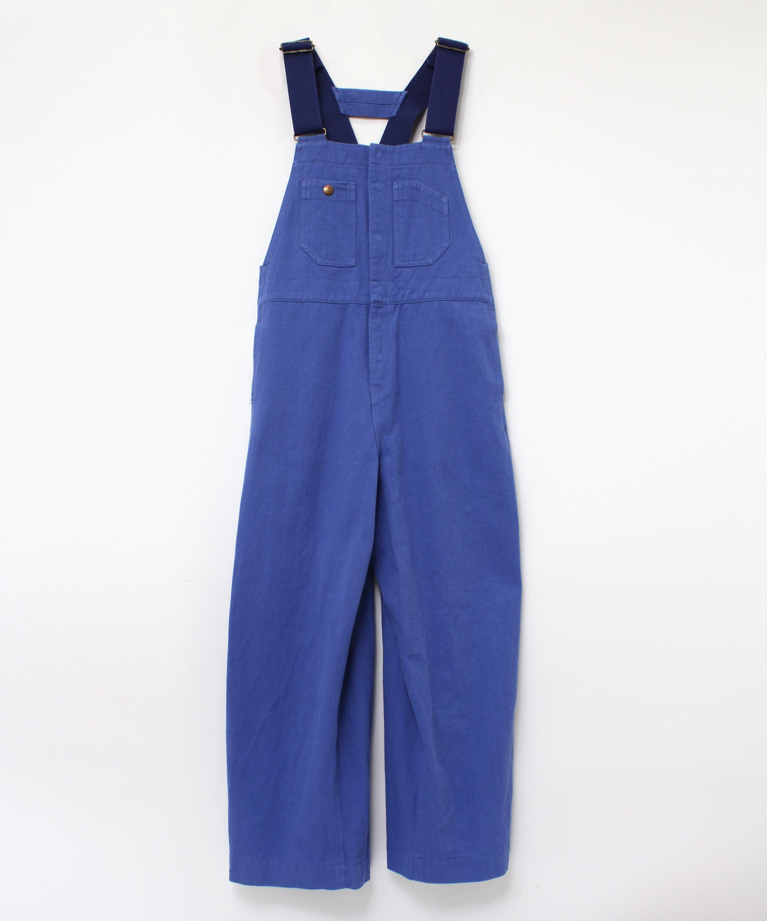 O0693 フレンチワークオーバーオール(M ワークブルー): オールインワン
