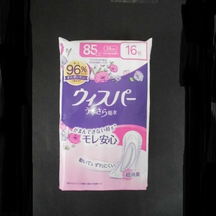 ウィスパー うすさら吸水 85cc 16枚(85cc): 日用品クリエイトSD