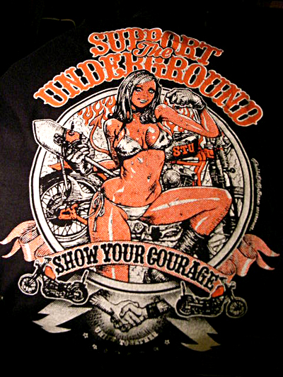 SUPPORT THE UNDERGROUND-TEE | NEUTRAL