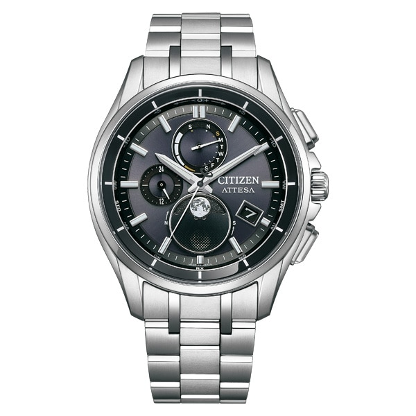 ATTESA 光発電エコ・ドライブ電波時計 ダイレクトフライト ムーン