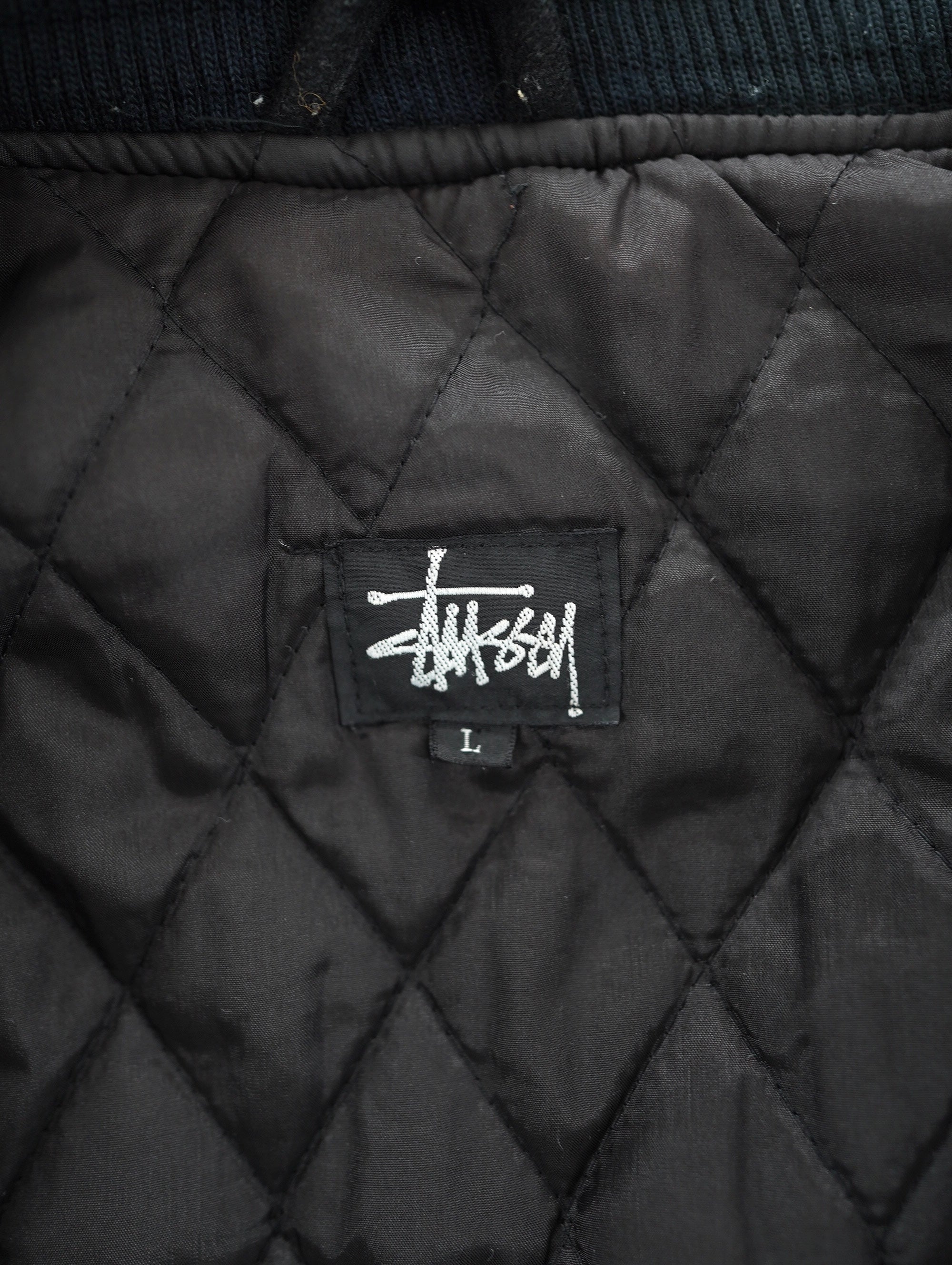 90s stussy BIG4 stadium jacket – NEVERKNOWS