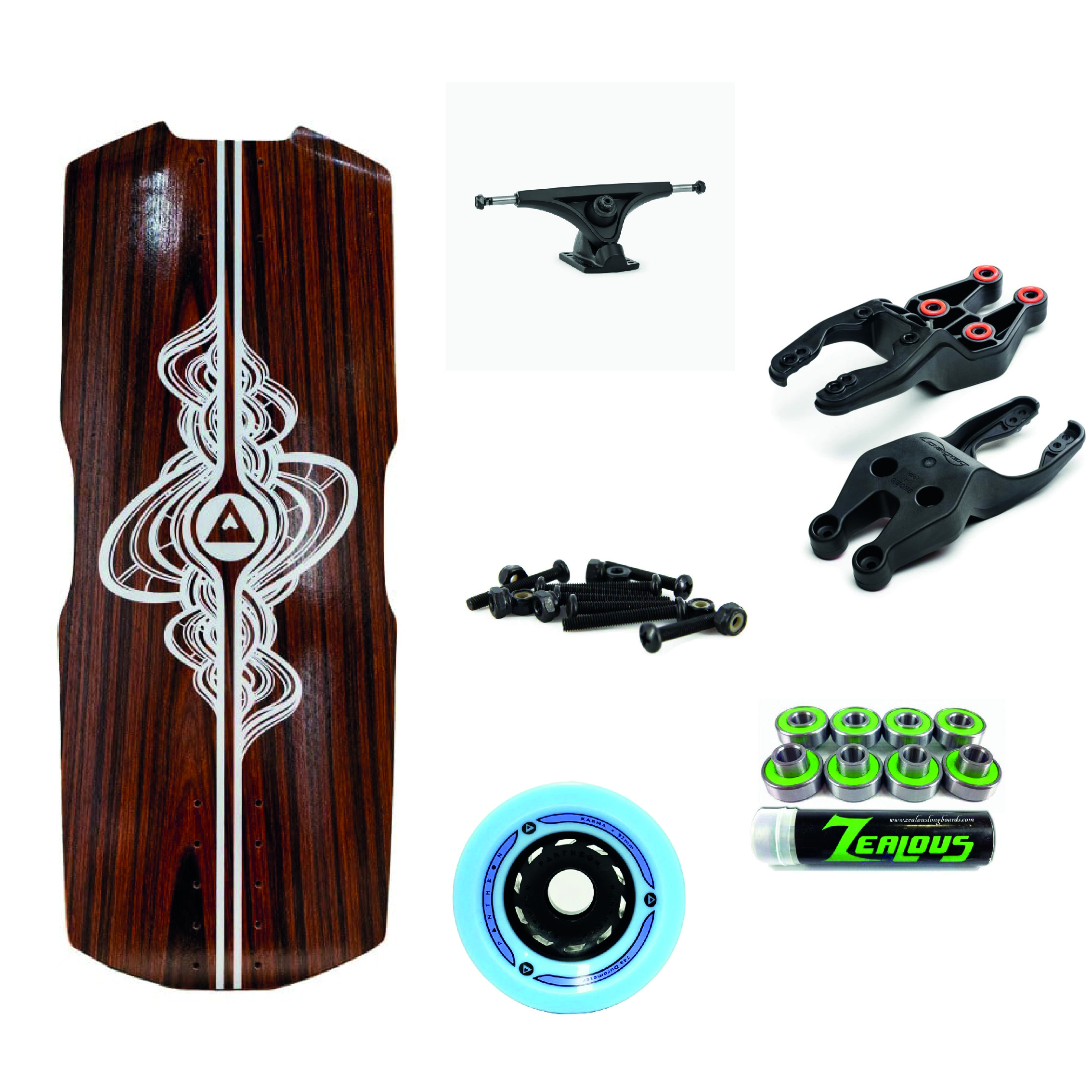 Pantheon Bandito JM Pro Bear Karma Longboard Complete - Newtons Shred