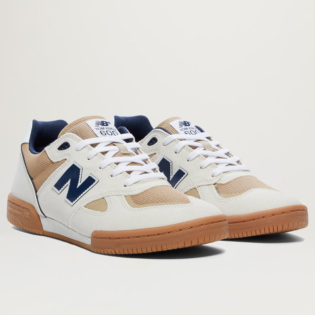 NB Numeric Tom Knox 600 (Sea Salt/Navy) - Size 8 - NewYakCity