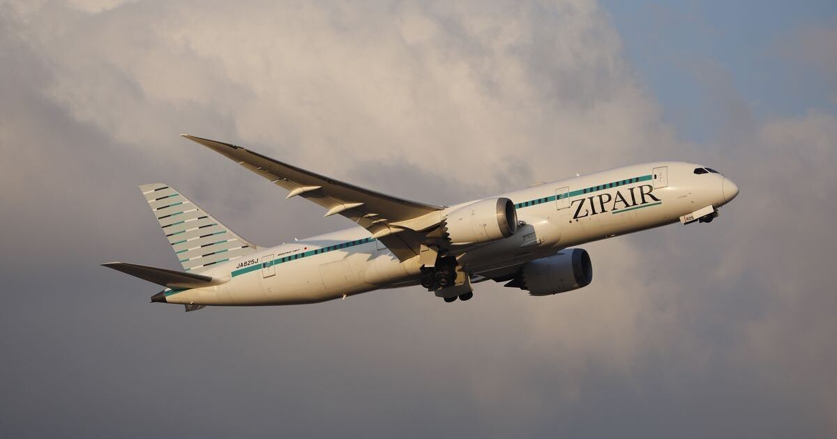 ZIPAIR Tokyoのオーランド直行便に関する、ちょっとした算数 - 航空機