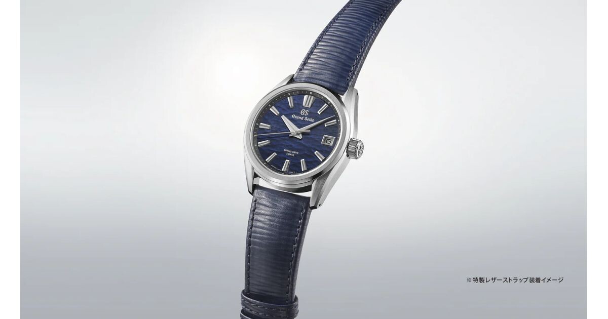 グランドセイコーの購入者に特製レザーストラップをプレゼントする