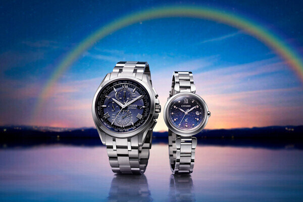 シチズン「アテッサ」と「クロスシー」ホリデー限定ペアモデルは「見た