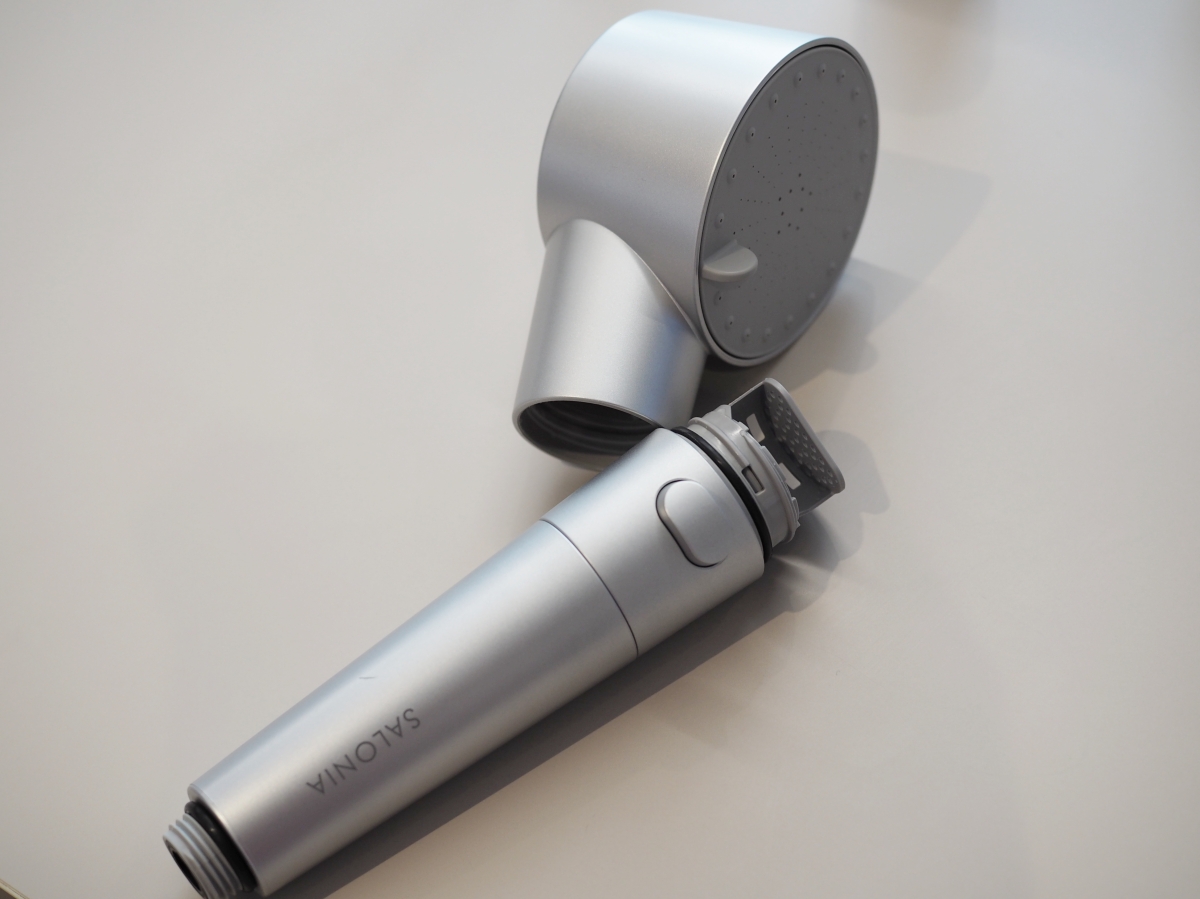 自宅で重炭酸シャワーが楽しめる! SALONIAからシャワーヘッドが登場