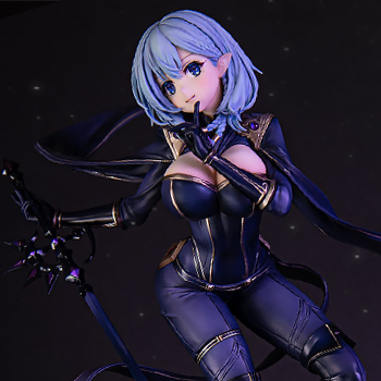 陰の実力者になりたくて！』より、アルファがドレス姿で1/7スケール