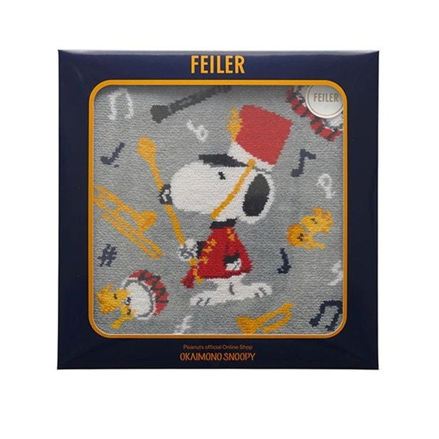 スヌーピーデザインの「FEILER」に春の新作！第1弾「マーチングバンド