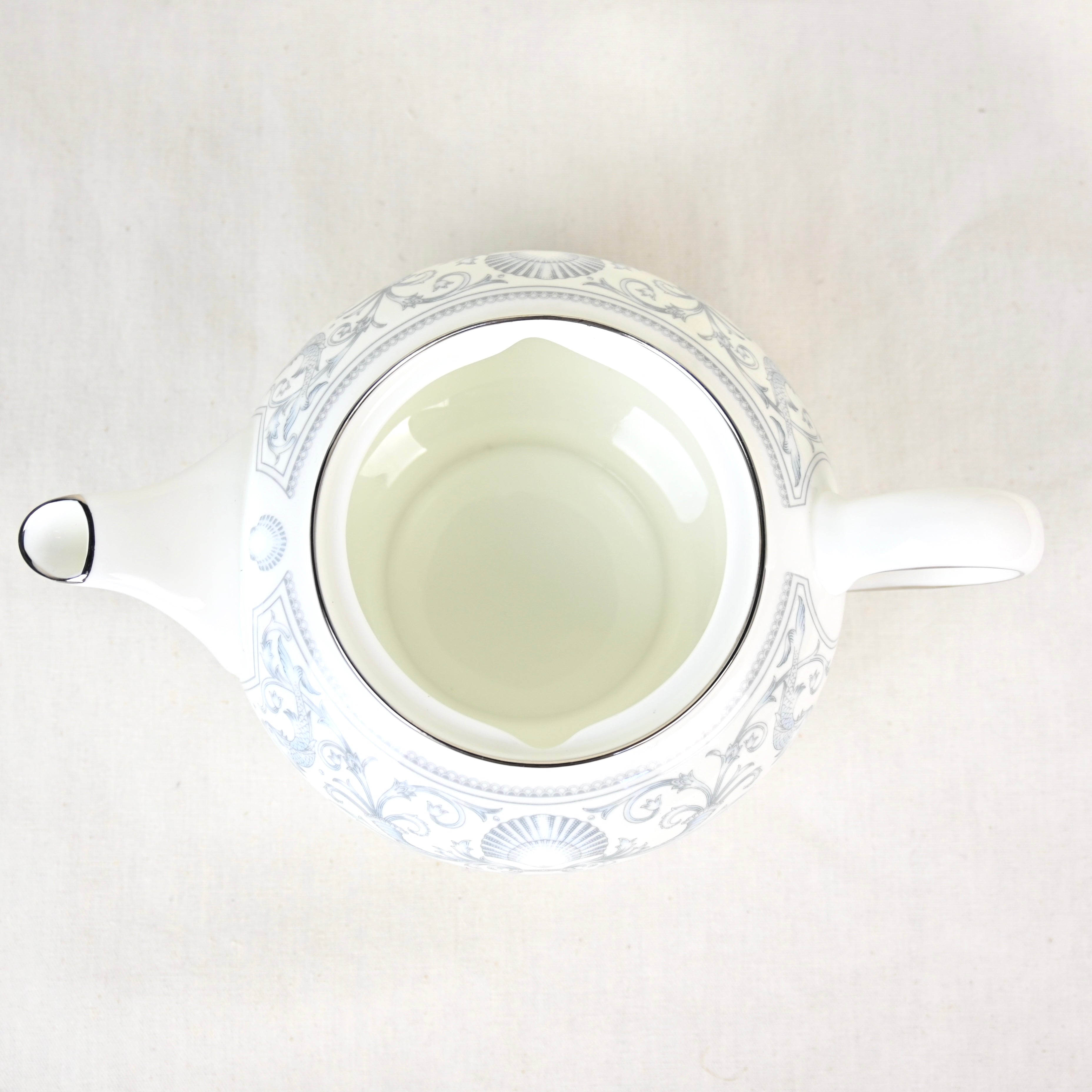 Wedgwood Dolphins White R4652 TeaPot / ウエッジウッド ドルフィン