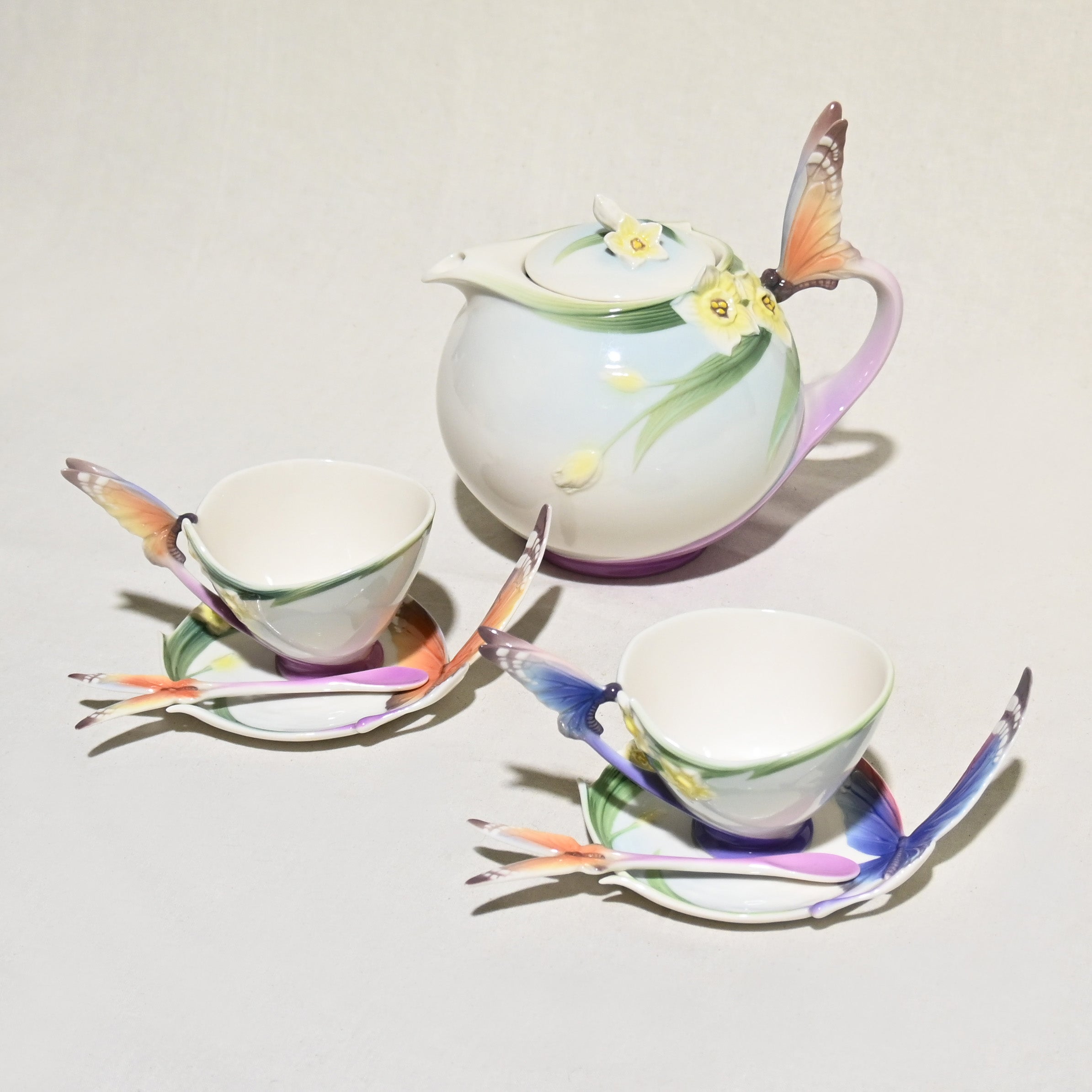 Franz Collection Papillon Butterfly Teapot Taiwan / フランツ 蝶舞