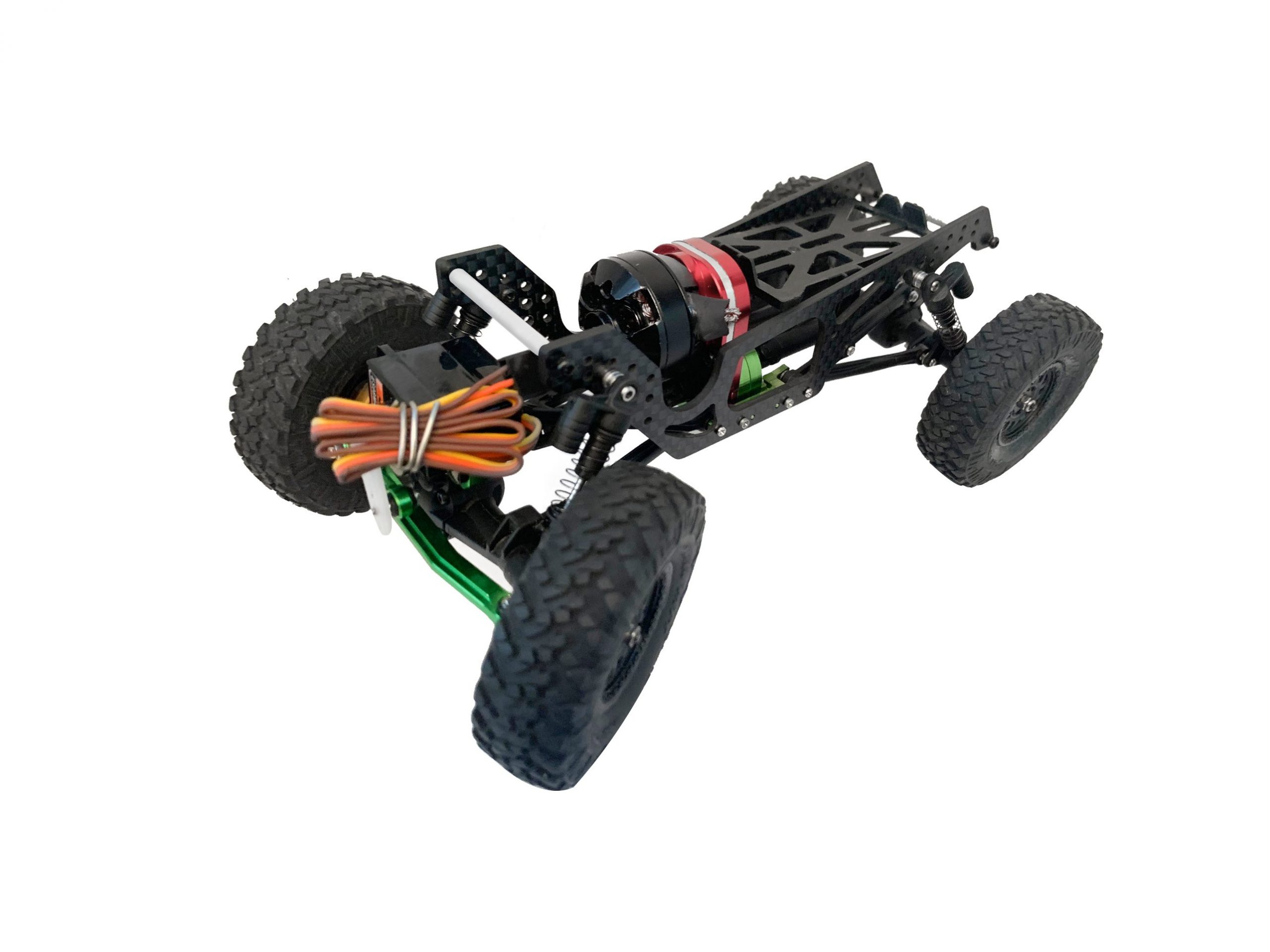 NX-290 Nexx Racing Carbon Fiber LCG Chassis Frame for Axial SCX24